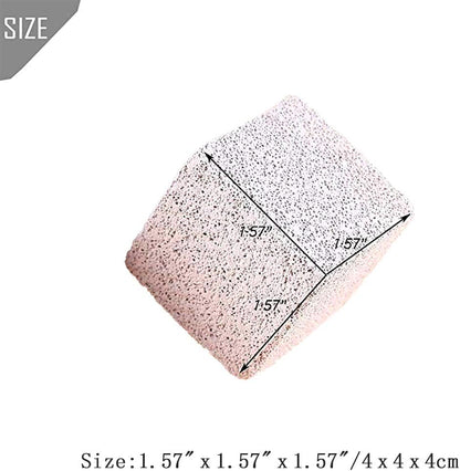 PINVNBY 15 Pcs Rabbits Lava Blocks Bunny Teeth Grinding Stone Small Animal Mineral Calcium Stone Chews Toy for Hamsters,Chinchillas and Parrot