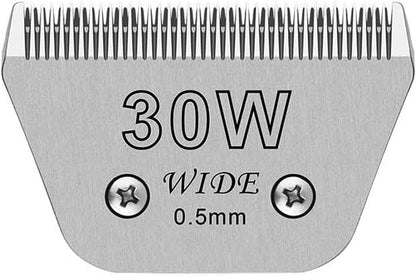 Wide Blades for Dog Grooming Blades Compatible with Andis Dog Clippers,30W Dog Clipper Blades Compatible with Oster A5,Wahl km10 Dog Clippers for Horse Dog Cat Animals,Stainless-Steel Blade Sharp