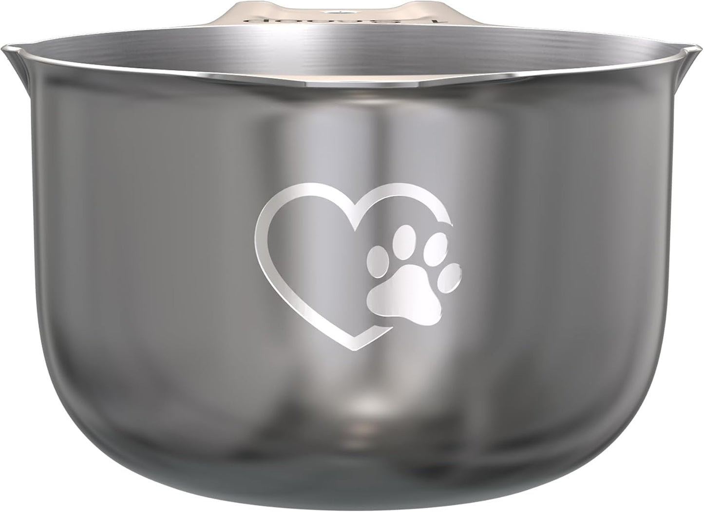 Color Up 1 Cup Pet Food Scoop – Stainless Steel Dog Food Scoop Cup (16 Tbsp) – Heavy-Duty, Rust-Resistant Measuring Scoop for Dogs, Cats, Birds & Rabbits – Ideal for Dry Food & Treats