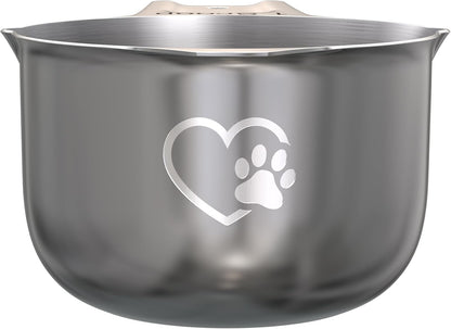 Color Up 1 Cup Pet Food Scoop – Stainless Steel Dog Food Scoop Cup (16 Tbsp) – Heavy-Duty, Rust-Resistant Measuring Scoop for Dogs, Cats, Birds & Rabbits – Ideal for Dry Food & Treats