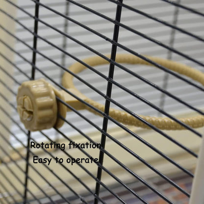 Bird Bath for Cage-4.7" Multi-Function Universal Style Small Tub Bowl for Hang Inside Cage Birdbath Shower for Parrot/Parakeets/Cockatiels/Canary/Budgerigar(Green)