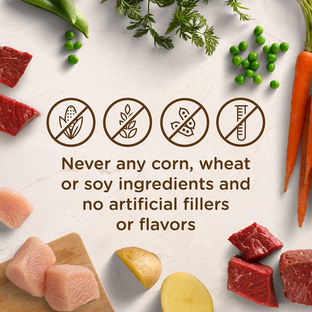 Nutrish Rachael Ray Wet Dog Food Variety Pack Hearty Recipes, 6-8 oz. Tubs, 2 Count