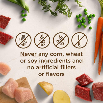 Nutrish Rachael Ray Wet Dog Food Variety Pack Hearty Recipes, 6-8 oz. Tubs, 2 Count