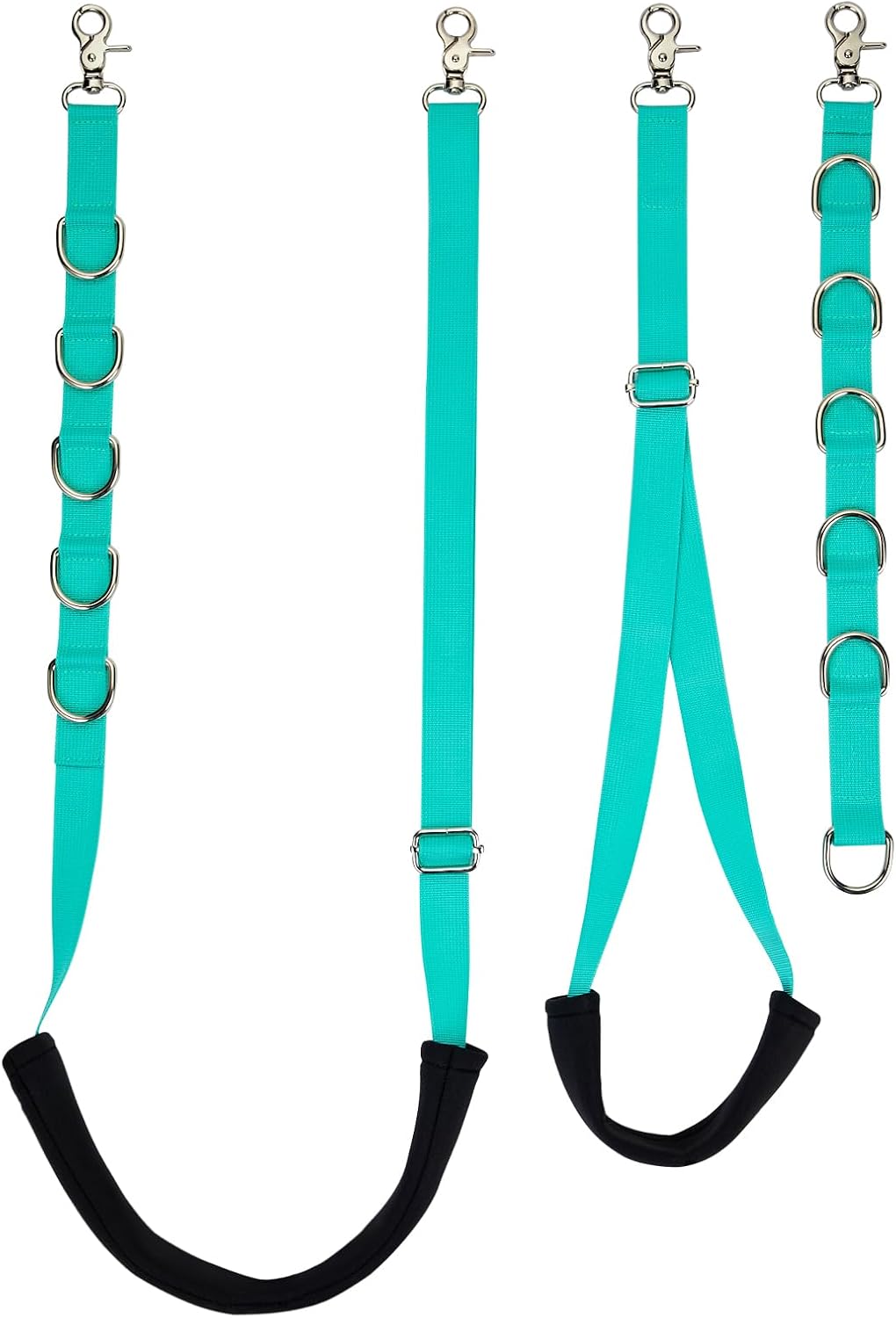 Dog Grooming Belly Band Pet Grooming Supplies 3 Sets Professional Dogs Belly Straps Pets Dogs Groomer Extension Strap Table Arm Loop Extender for Small Medium Large Pets (Light Green)