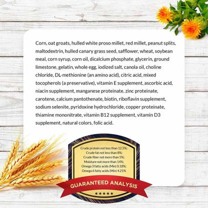 LAFEBER'S Classic Nutri-Berries Pet Bird Food, Made with Non-GMO and Human-Grade Ingredients, for Macaws and Cockatoos (10 oz Pack of 2)