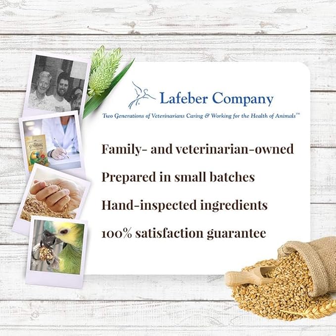 LAFEBER'S Classic Nutri-Berries Pet Bird Food, Made with Non-GMO and Human-Grade Ingredients, for Parrots, 14 lb