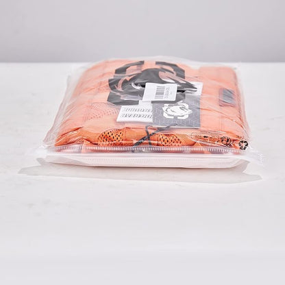 OneTigris No Pull Tactical Dog Harness for Large Dog, Mesh Design Breathable Service Dog Vest with Handle, Military Dog Vest Harness with Molle Panels for Walking Hiking Training (Orange, Large)