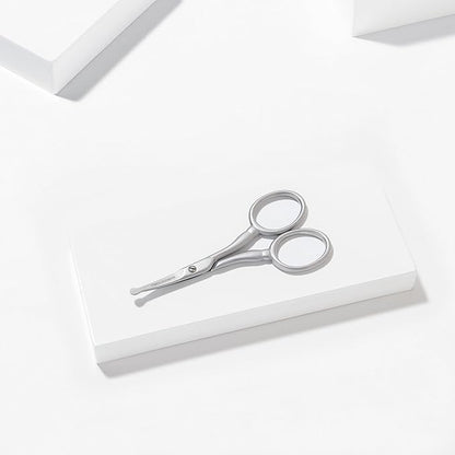 Tweezerman Pet Grooming Scissors, Stainless Steel Rounded Tip Trimming Shears for Dogs and Cats