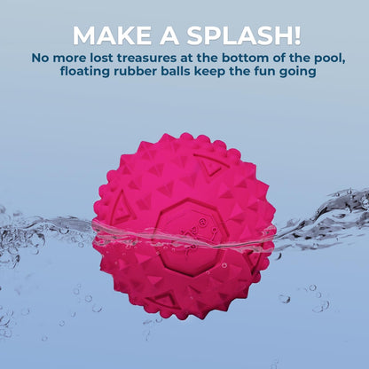 Best Pet Supplies Squeaky Dog Toys with Soft Durable Fabric for Small, Medium and Large Pets Interactive Toy for Indoor Play, Supports Active Biting and Play - Fuchsia (L:3.5")