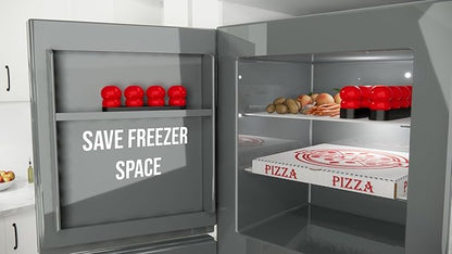 Kong Freezer Holder with Built in Plugs Kong Stand Dog Enrichment (XXL (Holds 3))