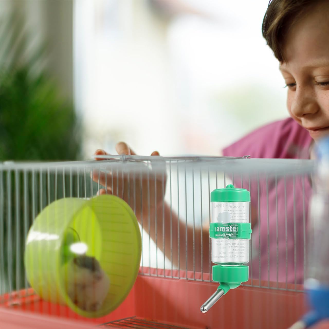 6 Pcs Pet Water Fountain Hanging Hamster Bottle Convenient Hamster Water Bottle Chinchilla - Chinchilla Supply Convenient