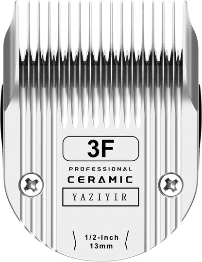 3F Dog Grooming Detachable Ceramic Blade,Compatible with WAHL 5 in 1 Blade for Wahl Arco, Bravura, Chromado, Creativa, Figura, and Motion Clippers. Cut Length 1/2-Inch 13mm