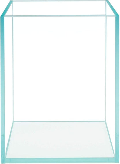 Nano Tall Rimless Frameless Extra Clear Glass Aquarium, Low Iron Glass Tank, 5mm Glass, White Leveling Mat Included, w/Lids Options