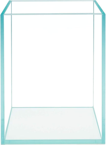Nano Tall Rimless Frameless Extra Clear Glass Aquarium, Low Iron Glass Tank, 5mm Glass, White Leveling Mat Included, w/Lids Options