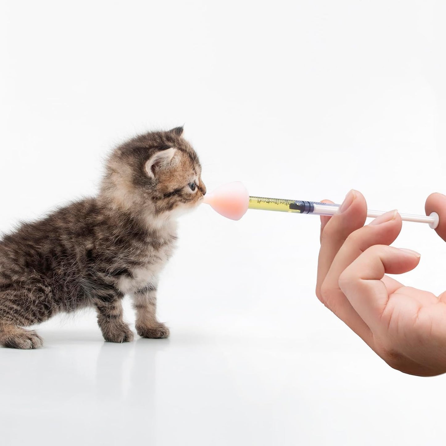 Pet Nursing Bottle, Nursing Bottle Kits, Kitten Bottle Feeding Kit, Nursing Bottle Kits for Puppy & Kitten Milk, Fit for Animal, Kittens, Puppies, Rabbits, Squirrels, Hamster, 4 * Pet Feeding Nipple.