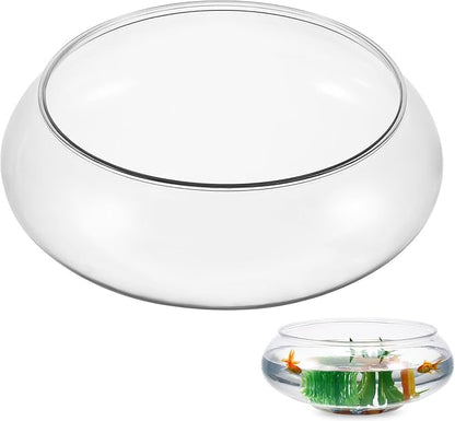 Fish Bowl Round Plastic Terrarium Bowl for Table Centerpiece Wedding Event Home Decoration Party Drinks