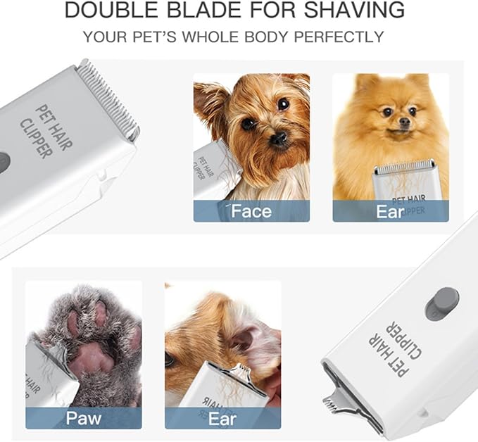 Detatchable Replacement Blades for Dog Clipper,Replacements Blades for Dogs and Cats Grooming Clippers,6 PCs Replacement Blades Only