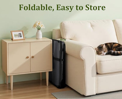 pecute Dog Car Carrier Stable and Light Weight, Expandable Extra Space Dog Carrier for Cars, Breathable Dog Car Crate, Foldable Pet Carrier for Both Indoor and Outdoor Use, Pet Travel Crate Gray