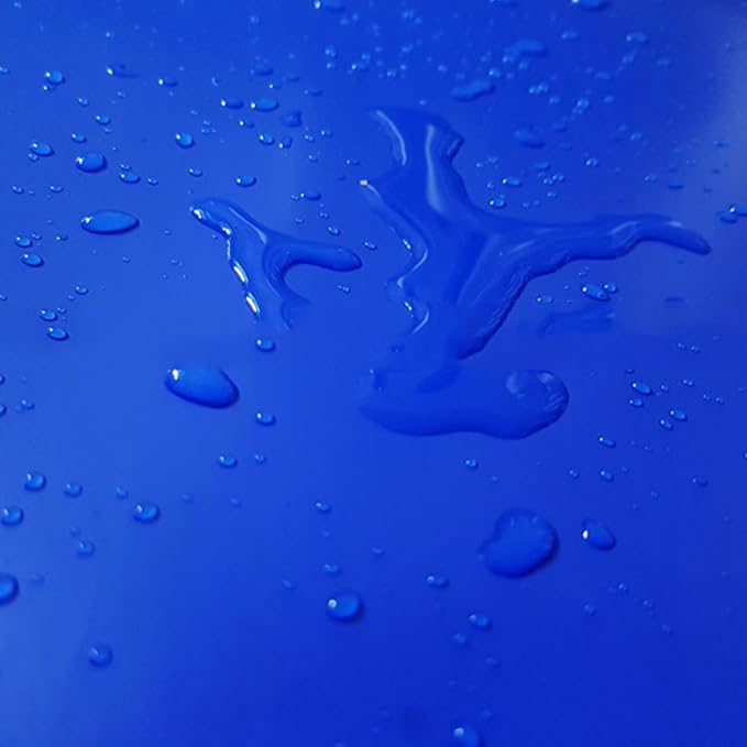 ELEBOX Aquarium Background Blue Black Fish Tank Background Wallpaper Double-Sided Aquarium Backing, Aquarium Decorations for 10 Gallon Aquarium 11.8" x 16.5"