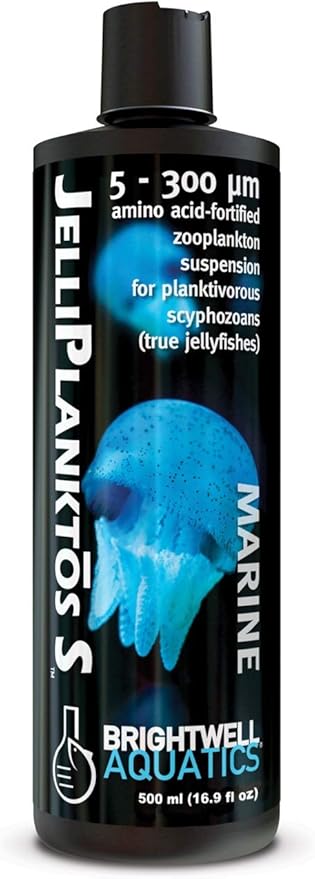 Brightwell Aquatics Jelliplanktos-S Zooplankton Food for Planktivorous Scyphozoans, 500ml