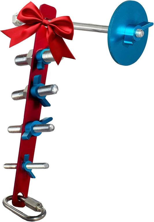 Strip Bird Foraging Toy | Non-Removable Wing Nuts | Durable Puzzle Enrichment Toy | Mind Game | Bird Cage Accessories for Medium to Large Birds Like Cockatoos, Parrots, Macaws, Greys, Parakeets