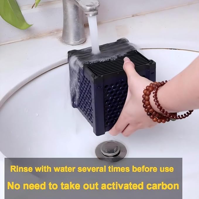 Pure Cube Water Trough Filter,Aquarium Filter,Filternatur Horse Water Trough Filter,Water Trough Purifier Cube for Fish Tanks,Ponds & Livestock Tanks,Super Strong Filtration and Odor Control