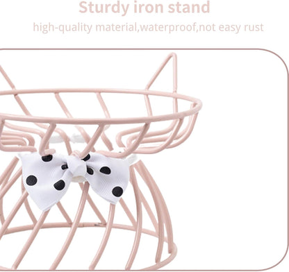 Raised Pet Food and Water Bowl, Cat and Small Dog Bowl, Tilted Ceramic Cat Water Bowl No Spill,15oz, Dishwasher Safe