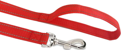 Reflective Dog Leash 7Ft /8 Feet Long, 1 Inch Wide, for Small and Medium Dogs