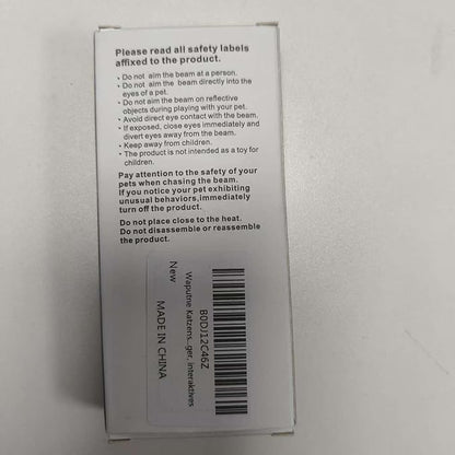 Cat Toy Pointer, USB Rechargeable with 7 Adjustable Patterns, Interactive Chase Toys for Indoor Cats & Dogs, Training & Exercise Fun (Black)