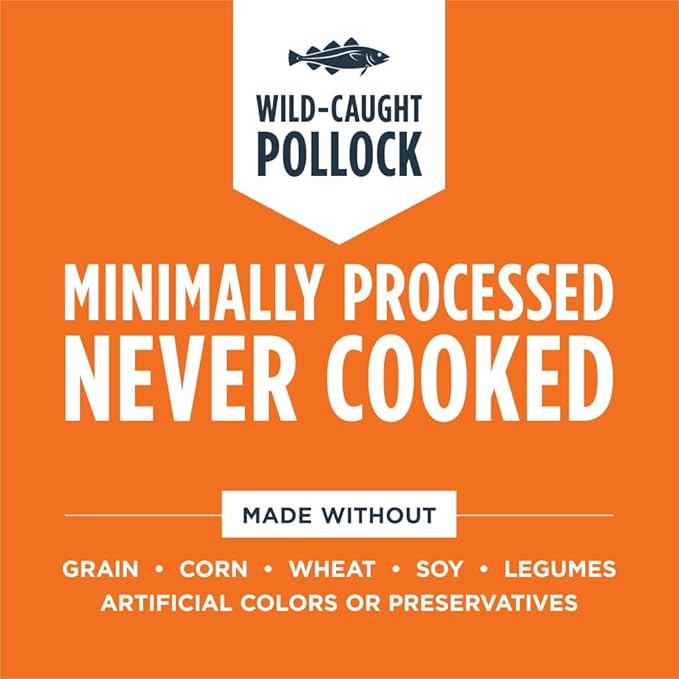 Instinct Freeze Dried Raw Meals, Natural Dry Dog Food, Grain Free - Wild Caught Pollock, 24 oz. Bag