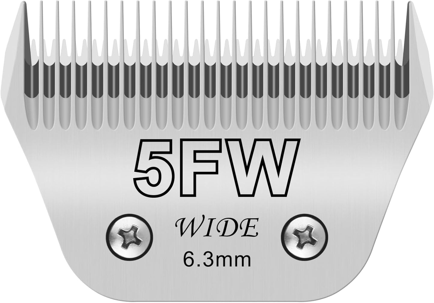 5FW Dog Grooming Clipper Replacement Blades, Compatible with Ainds, Oster A5, Wahl Km10 and Other Series Clippers, Blade Size-5FW Cut Length 1/4"(6.4mm)