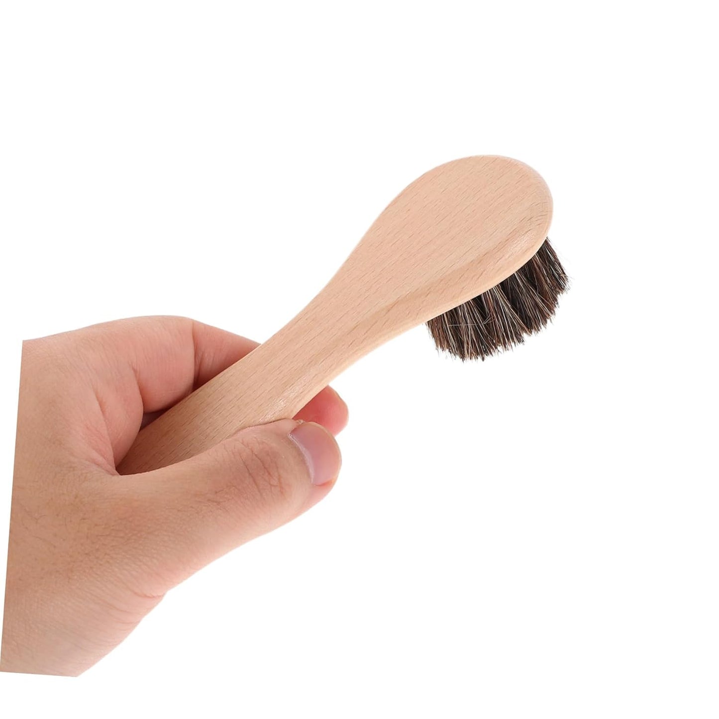 VANZACK 2Pcs Wood Handle Bathing Comb with Soft Bristles for Hamsters Guinea Pigs and Rabbits for Enjoyable Bath and Enhanced Bonding