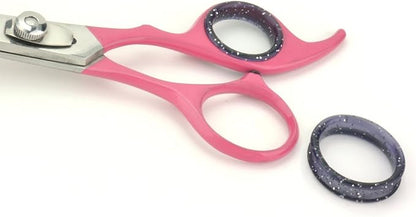 No Buzz Clipper + Dematting Comb by Scaredy Cut Silent Home Pet Grooming Kit, Pink, Right-Handed