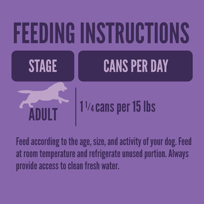 A Strong Heart Wet Dog Food, Chopped Chicken Dinner - 13.2 oz Cans (Pack of 12), Made in The USA with Real Chicken