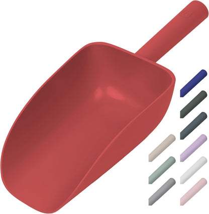 Extra Big Multipurpose Scoop– Solid Deep Scooper for Any Household – Disposing/Replacing Litter – Big Size Animal Pet Food Shovel – 44oz