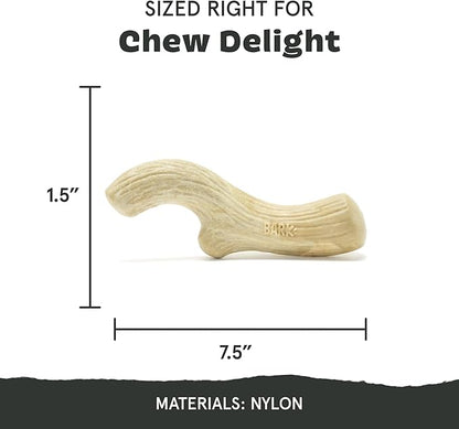 Barkbox Super Chewer Tough Dog Chew Toys for Aggressive Chewers, Dental Stimulating (Antler - Large)