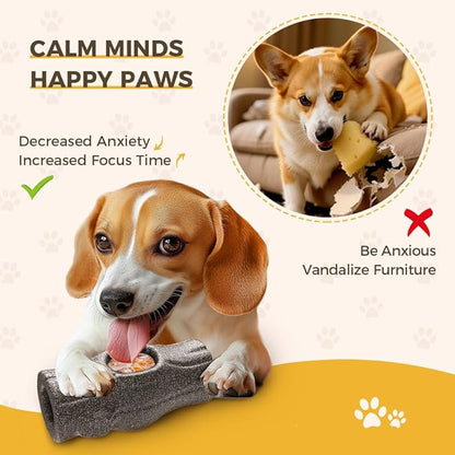 Dog Frozen Treat Toys to Keep Them Busy - Interactive Dog Puzzle Toys with Frozen Mold, Indestructible Aggressive Chew Toys for Large Dogs, Food Grade-Easy to Clean-Reduce Anxiety-Safe Chewing