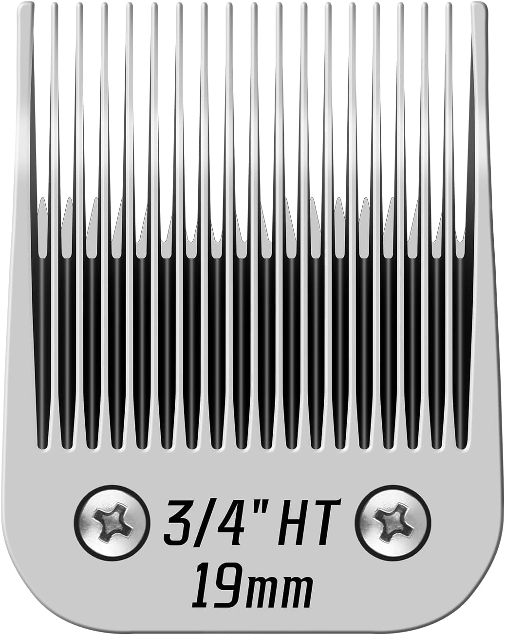 3/4" HT Pet Dog Grooming Detachable Blades,Compatible with Andis,Oster A5,Wahl KM10 Clippers,Cut Length 3/4" (19mm)