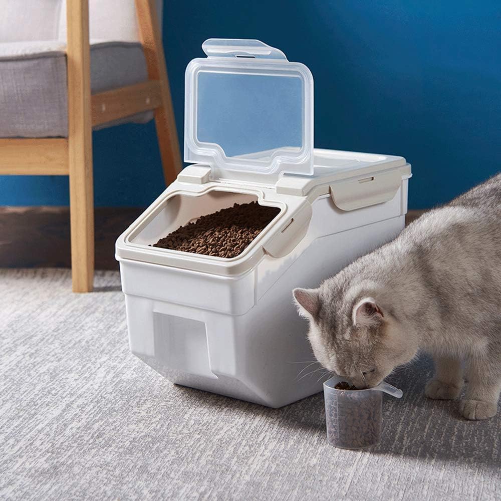 WINIAER Airtight Food Storage Containers, Large Capacity Pet Food Storage Container, Kitchen Pantry Storage Bin for Rice, Cereal, Flour, Snacks