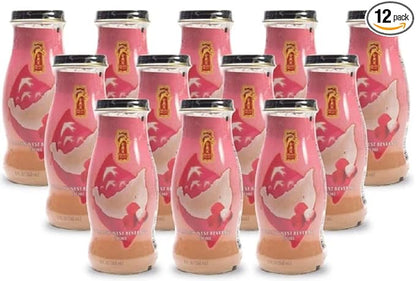 Golden Nest Premium Bird Nest Drink, Swallow Bird Nest 100% Natural - Made in USA, (燕窩) 12 bottles x 240 ml (8oz) (Lychee)
