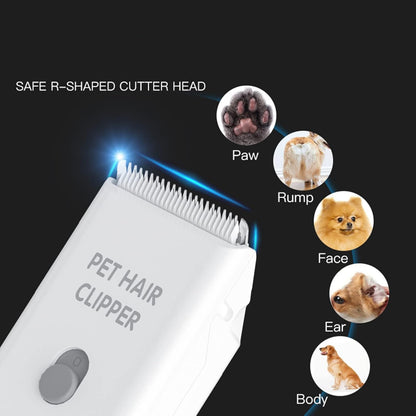 3 PCS Standard Size Replaceable Ceramic Blades Set Pet Hair Clipper,Cat Dog Common Use Clipper Blade(#AP005)
