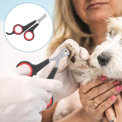 Cat Nail Clipper, Pet Nail Trimmers Bird Claw Scissors Stainless Steel Parrot Cage Essential Grooming Tool for Small Animals Ferrets Bunny Kitten Hamsters Rabbit Puppy Precision Sharp Cut