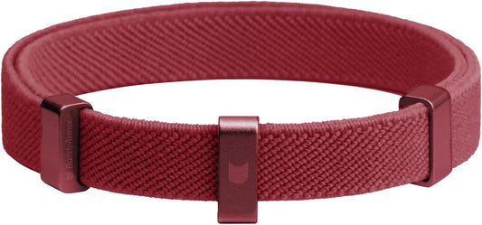 Safety Cat Collar - U.S. IDA Gold Award Design, Stretchy Elastic Quick Release Non Breakaway Cat Collar Light Weight for Kitten All Small Medium Large Cats (Burgundy, S (5.9-11.8 inch))