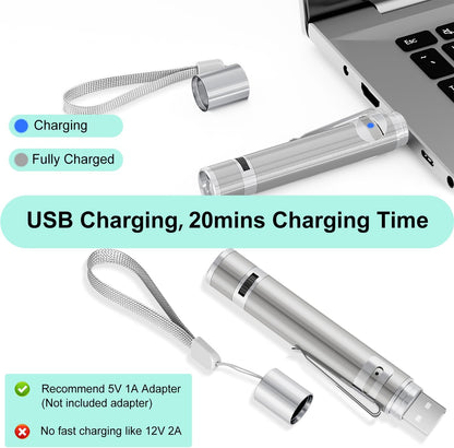 TBTeek Cat Toy, Unique Green Light, 7-in- 1 Modes, Cat Toys for Indoor Cats,USB Charging, Interactive Toy for Kitten Dog Excrise(1pcs)