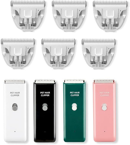 Washable Replacement Blades for Dog Clipper,Replacements Blades for Dogs and Cats Grooming Clippers,6 PCs of Replacement Blades Only