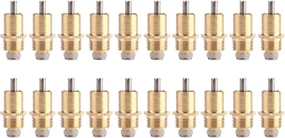 20pcs Stainless Steel Automatic Water, Long Automatic Rabbit Nipple Drinker Stainless Steel Feeder Bunny Rodent Water Poultry Watering System for Rodents Rat Rabbit Bird Farm Animal Supplies