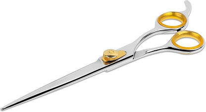Sharf Gold Touch 440c Japanese Stainless Steal Pet Grooming Shear, 8.5 Inch Straight
