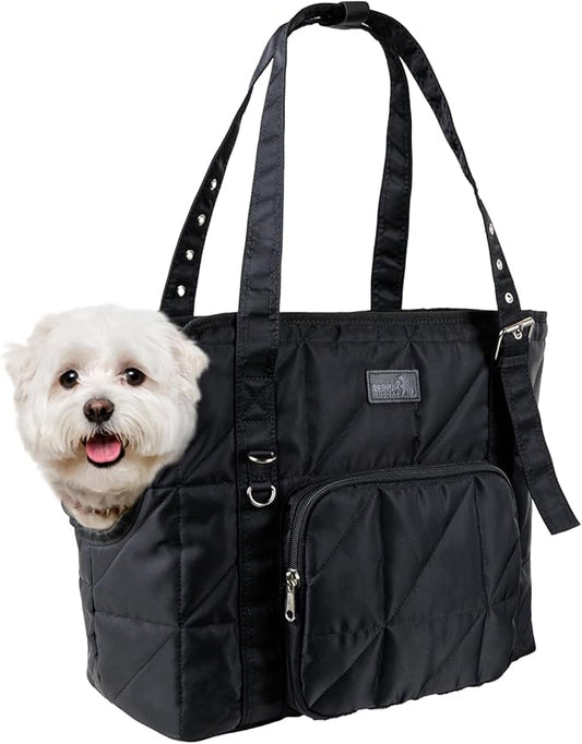 Dog Carriers for Small Dogs Pet Carrier Purse for Puppy and Cats Stylish Tote Bag with Pockets Adjustable Shoulder Strap for Travel/Shopping