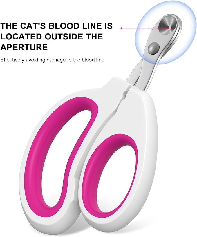 Cat Specific Nail Clipper, Avoiding Excessive Cutting, Suitable for Beginners. It Can Also be Used for Small Animals Such as Birds, Hamsters, Rabbits, Hedgehogs, Ferrets, Guinea Pigs, Etc.