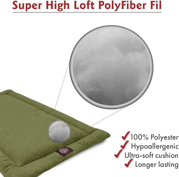 48" Villa Fern Crate Dog Bed Mat By Majestic Pet Products